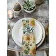 thumbnail image 3 of Farmhouse Sunflower Cloth Napkins Washable Set of 4, Retro Summer Botanical Reusable Dinner Table Napkins Cloth Bulk for Weddings Kitchen Restaurants Hotel Events Parties 20 x 20 Inch, 3 of 9