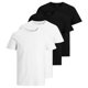 thumbnail image 1 of Jack & Jones Camiseta para Hombre, Pack de 4 - JACBASIC CREW NECK TEE, Manga corta, lisa, algodón Negro/blanco XXL (XX-Large), 1 of 7