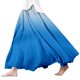 thumbnail image 1 of Falda larga cruzada de lino estampada para mujer: cintura elástica, corte en A, falda boho de playa con estampado de estilo vacacional, 1 of 4