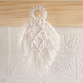 thumbnail image 3 of Macramé colgan ped tejido decoración de ped bohemio ped habitación dormitorio sala de decoración pa 17 cm perfecl Macrame Tapestry, 3 of 8