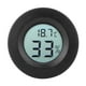 thumbnail image 2 of Mini Termómetro Higrómetro LCD Circular Circular Para Vitrinas refrigeradas, Amarillo, Mediciorica de Temperatura -50 - +70 C Humedad 10% - 99%, 2 of 7