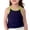 Navy, variant on Fozruso Girls Tops Casual Summer Sleeveless Color Block Stretchy Tank Top For Toddler Kids Teenage Comfortable Breathable Outfit Casual Tee,Sizes 3-4 Years Beige