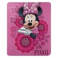 thumbnail image 2 of Disney's Minnie's Bowtique, "tantos arcos" manta de lanzamiento de vellón, 45 "x 60", múltiples color The Northwest Company Ver descripción, 2 of 2