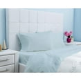 thumbnail image 2 of Gouchee Home Microfiber Sheet Set – Double/Full 4-Piece Bedding Set, Ultra-Soft Microfiber, Wrinkle-Resistant & Breathable Baby Blue Bed Sheets, 2 of 2
