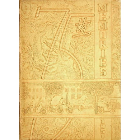 (Custom Reprint) Yearbook: 1951 Rockville High School - Retrospect Yearbook (Rockville IN)