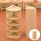 thumbnail image 5 of Armario de esquina de almacenamiento, detalles encantadores de uso múltiple para sala de , decoración de muebles de de 1/1, 5 of 8