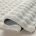 thumbnail image 5 of nuLOOM Jeni SuperiorWash Solid Faux Rabbit Machine Washable Area Rug, 2' 6" x 8', Runner, Jeni Grey, 5 of 10