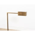 thumbnail image 4 of Polished Antique Brass Ruxley Brass Floor Lamp, 4 of 7