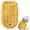 Yellow, variant on CAIMYY Warm Pet Apparel Fleece Sweater Winter Pet Clothing Cozy Khaki S