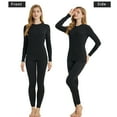 thumbnail image 2 of Thermal Underwear for Women, Long John for Women with Fleece Lined Base Layer Base Layer Cold Weather Set for Skiing, 2 of 8