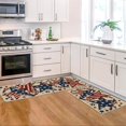 thumbnail image 4 of American Flag Stars Patriotic 4th of July Kitchen Mats Set of 2, Home Independence Day Memorial Day Decor Kitchen Rugs for Floor - 17x29 and 17x47 Inch, 4 of 6