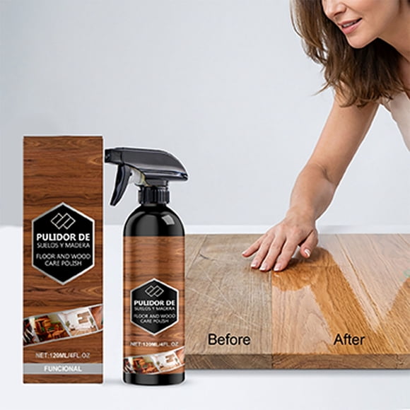 shyuyusa Wood Floor Care Polishing Agent Renewal Wax for Wooden Furniture Floor and Cabinet Color Enhancement Maintenance and Daily Protection