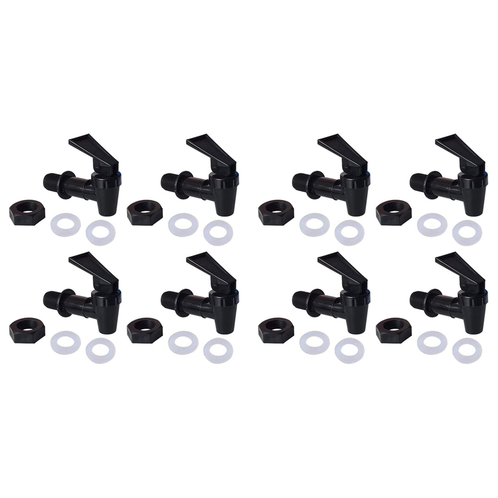 8 Pieces Replacement Cooler Faucet Water Bottle Jug, Dispenser Tap Set