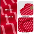 thumbnail image 6 of KYEESE Dog Pajamas, Red Stripe Dog Pjs, Dog Pajamas for Small Dogs, M, 6 of 7