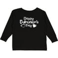 thumbnail image 3 of Inktastic Happy Valentine's Day Boys or Girls Long Sleeve Toddler T-Shirt, 3 of 5