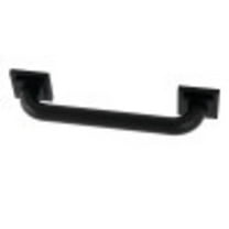 Kingston Brass DR614120 Claremont 12" Wall Mount Grab Bar, 1-1/4" Diameter, Matte Black
