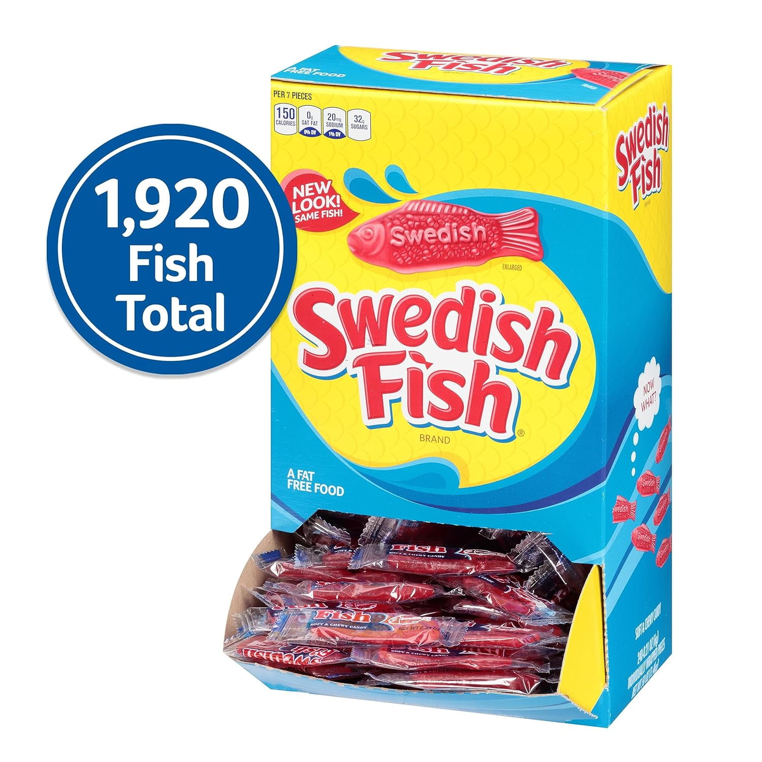 Swedish Fish Soft & Chewy Candy, Individually Wrapped, 240 Count Box -  Walmart.com