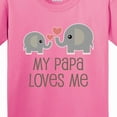 thumbnail image 4 of Inktastic My Papa Loves Me Grandchild Youth T-Shirt, 4 of 5