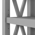 thumbnail image 3 of Bush Furniture Key West 5 Shelf Bookcase Set, Cape Cod Gray, 3 of 7