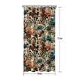 thumbnail image 5 of Pioneer Flower Floral Print Pattern Shower Curtain 36"x72" ,Bathroom Decorative Shower Curtains Set with 12 Hooks,Modern Waterproof Washable Shower Curtain, 5 of 6