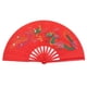 thumbnail image 3 of Abanico de seda ANGGREK chino Ambiental para Danza de Tai Chi color rojo, 3 of 8
