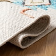 thumbnail image 5 of SAFAVIEH Kilim Rado Tribal Wool Area Rug, Ivory/Pink, 8' x 10', 5 of 5