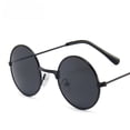 thumbnail image 5 of Gafas de sol retro para niños, redondas, de metal ligero, con personalidad, montura pequeña, divertidas, gafas Prince a la moda, 5 of 5