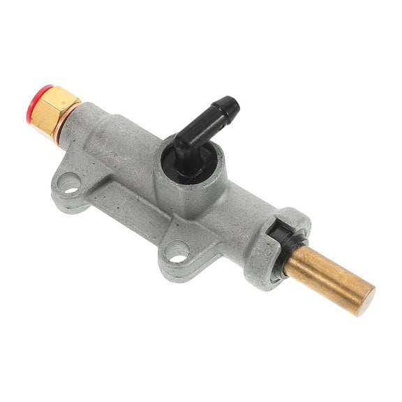 Worgeous Rear Brake Master Cylinder 1Set in Silver Metal Suitable for ATV and Sand Buggies on Various Terrains