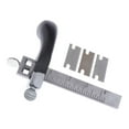 thumbnail image 4 of GUOOL Professionnel DRAW GAUGE Ceinture de Coupe de Sangle en Cuir Outil de Coupe 4inch Règle, 4 of 9