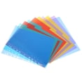 thumbnail image 2 of Shisuyan 10pcs Binder Divider With Tabs Page Folder Divider Binder Sheet Paper Protectors File Divider With Tabs For Office School And Home Use, 2 of 8