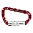 thumbnail image 1 of Mosqueton De Aluminio Gim Sports Tipo D Con Seguro 23Kn, 1 of 1