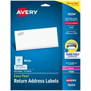 Avery Easy Peel Address Labels, 2/3" x 1-3/4", 600 Labels (18294)