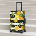 thumbnail image 3 of Wukai Orange and Lemon Elastic Luggage Cover: Personalized Protection for Your Suitcase - Fits 19~29-inch, Washable & Durable Travel Companion-Medium, 3 of 8