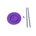 thumbnail image 1 of Malabarismo Plato giratorio con palos Festivales Espectáculos de circo Plato de circo violeta, 1 of 9