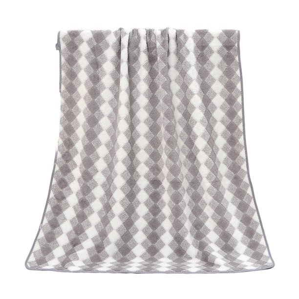 Toalla De Felpa De Alta Densidad Coral Absorben Toalla Y Baño Suave Y Juego Textiles Para El Hogar