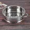 thumbnail image 4 of 16cm Thickening Food Steam Rack Stainless Steel Steamer with Double Ear for Soup Pot Milk Pot Kitchen Tools, 4 of 10
