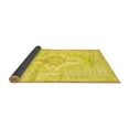 thumbnail image 2 of Ahgly Company Indoor Rectangle Persian Yellow Bohemian Area Rugs, 8' x 12', 2 of 4