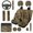 Cute Camouflage, variant on KUIFORTI Pumpkin Print Automobile Seat Cover Sets Comfortable Set 14 Pcs Automotive Front Seat & Bench Back Seat Cover with Car Cup Coasters Universal fit for SUV Van Sedan Truck Soft Anti Slip