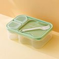 thumbnail image 1 of Antqov Students Divided Lunch Box Can Be Microwave Heated Lunch Box Salad Fruit Transparent Lunch Box, Home Accessories, 1 of 7