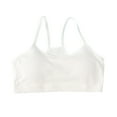 thumbnail image 5 of Bovxnpu Summer Girls Underwear, Girls Cotton Training Bras with Briefs Set, Girls Primary And Secondary School Solid Color Comfortable Camisole Underwear Set 12 Years, 5 of 6
