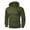 Army Green Tops, variant on Dagegui Mens Novelty Sweatshirts Casual Hoodies Long Sleeve Solid Color Athletic Top Hooded Sweatshirt Hiking Training Shirt Army Green S