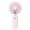 Pink, variant on Eespoir Folding Handheld Small Fan, USB Rechargeable Mini Portable Fan, 3-Speed Desk Fan for Travel Office Outdoor, Lightweight Personal Cooling