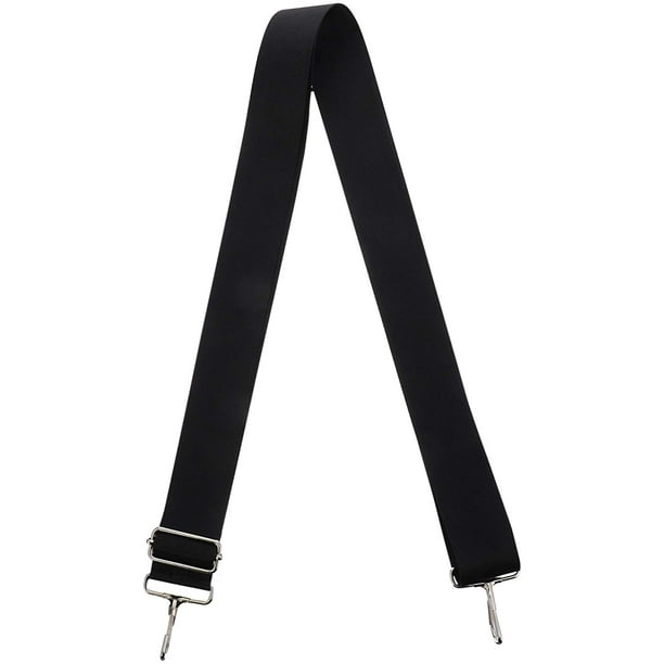 2pcs Shoulder Strap Replacement Laptop Shoulder Strap Luggage Bag Strap  with Metal Hooks for Laptop Briefcase Computer Messenger Bag Black 