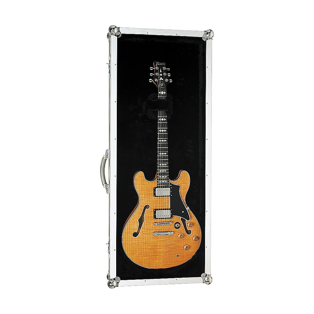 RockCase by Warwick Hollow Electric Guitar Plexiglas Display Case Black