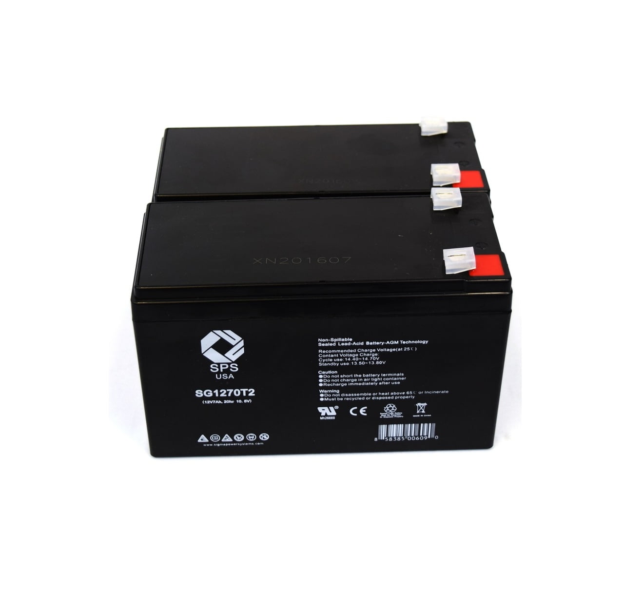 ONeAc ONM600XA-SI Compatible Replacement Battery Kit 