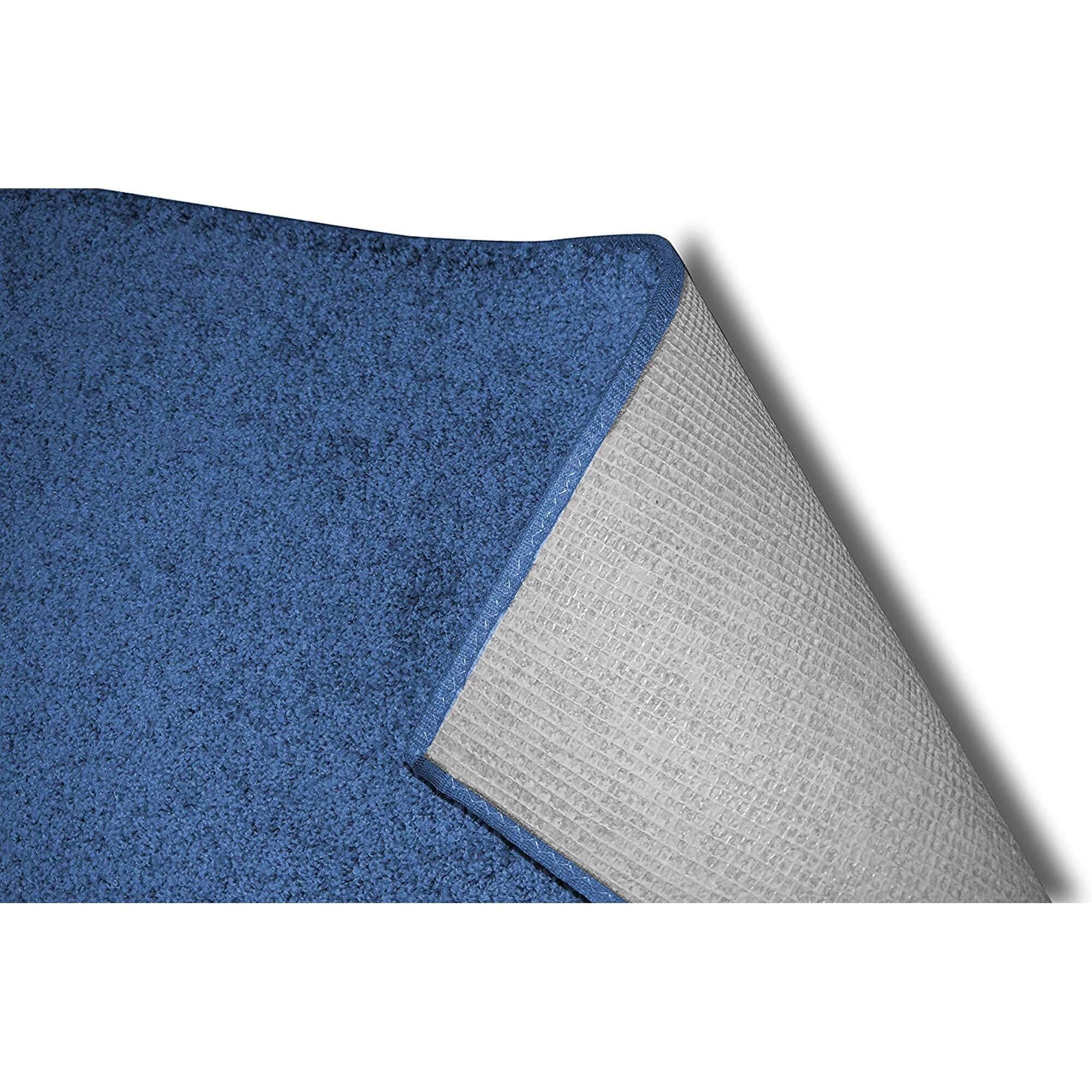 Koeckritz Rugs Kid Crossing Soft Area Rug, 5'x5', Blue, for Living Room, Bedroom