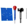 thumbnail image 2 of LOVIVER Hinge Hole Positioning Ruler Drill Bit Hinge Hole Drilling Guide Hinge Opening for Furniture Cupboard Hinge Installation 35mm Hole opener, 2 of 8