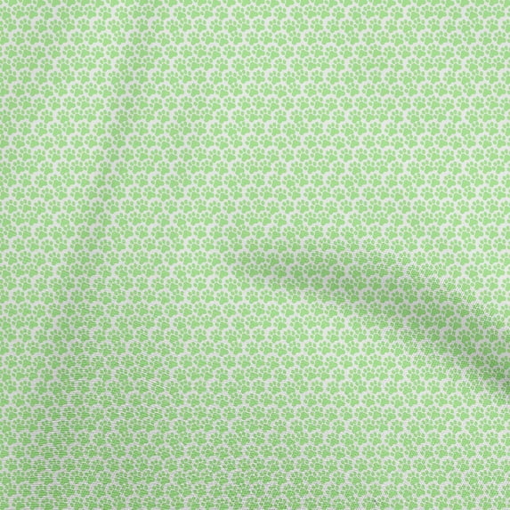 oneOone Polyester Spandex Light Green Fabric Animal Sewing Material Print Fabric By The Yard 56 Inch Wide