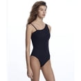 thumbnail image 2 of Becca by Rebecca Virtue BLACK Adeline One Shoulder One Piece Swimsuit, US Large, 2 of 4