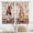 A1-grey Brown, variant on Brown Coffee Kitchen Curtains and Valance 3 Piece Set Rod Pocket Rustic Vintage Latte Cappuccino Cafe Theme Curtains Farmhouse Cafe Beans Drink Decor Modern Window Drapes Fabric